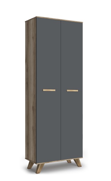 Шкаф двухдверный высокий Вега Скандинавия