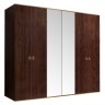 Шкаф шестидверный с зеркалами Римини