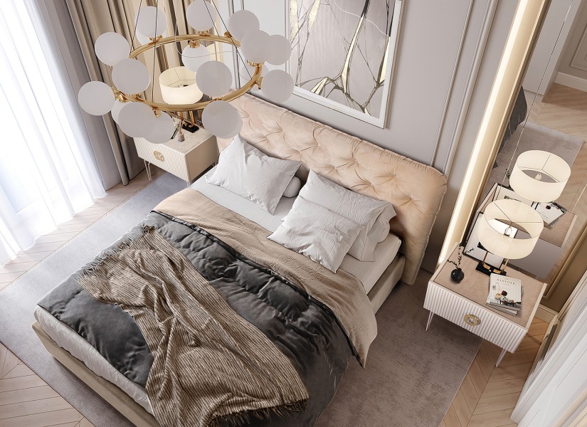 Кровать с подъёмным механизмом 1600 Bogemia