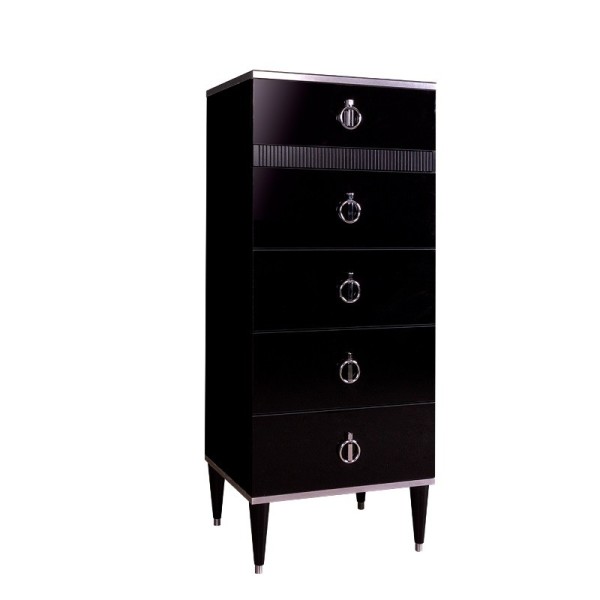 Комод узкий c планкой Римини Соло