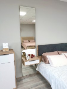 Зеркало навесное с тумбой (Мод.11) Николь