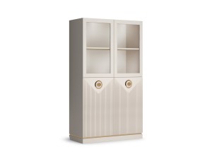 Шкаф-витрина двухдверный низкий КАПРИ Распродажа