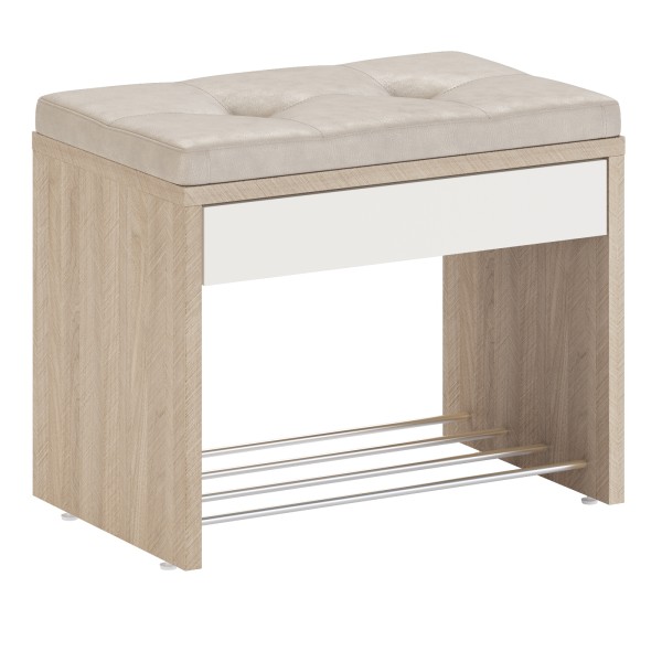 Тумба для обуви (мод.6) с мягким элементом Эльтон