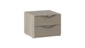 Тумба прикроватная 2 ящика Глосс