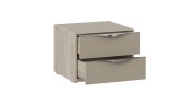 Тумба прикроватная 2 ящика Глосс