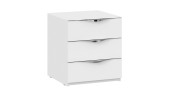 Тумба прикроватная 3 ящика Глосс