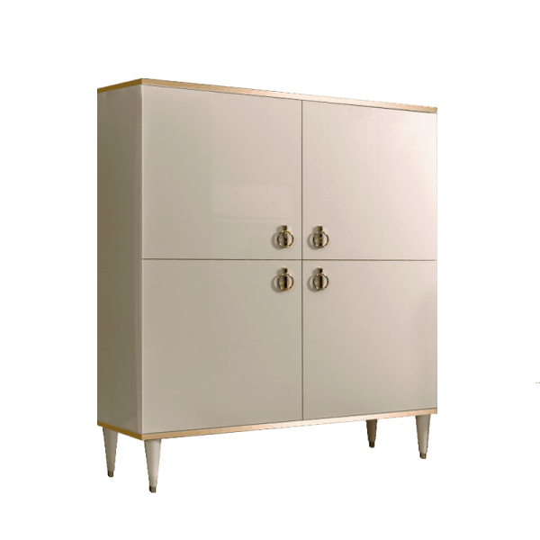 Шкаф-пенал четырёхдверный Римини Соло