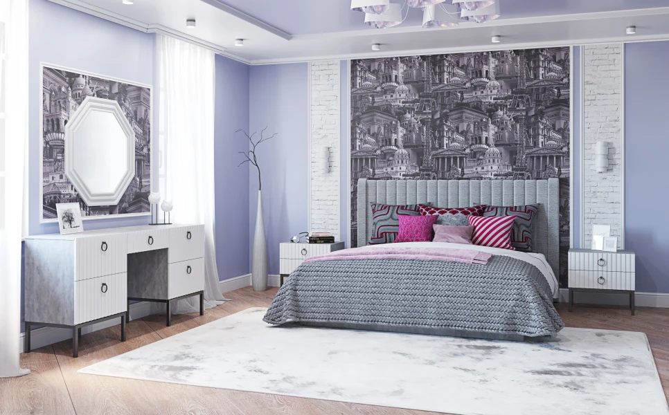 Кровать с подъемным механизмом Бержер 1800