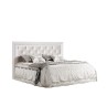 Кровать с мягким элементом и ортопедическим основанием 1800 Амели