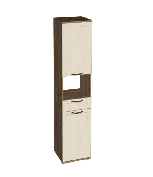 Шкаф двухдверный с ящиком 0,45м P45.1 Катрин