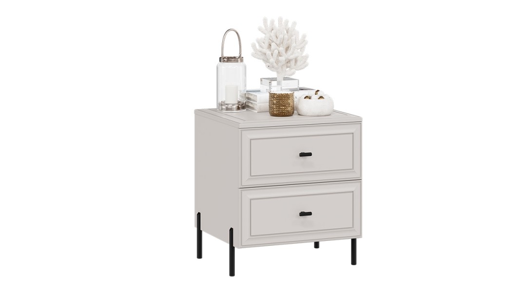 Тумба прикроватная «Пандора» - 414.005.000 Кашемир, Кашемир сатин