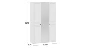 Шкаф комбинированный «Пандора» - 414.003.000 Белый снег, Белый матовый